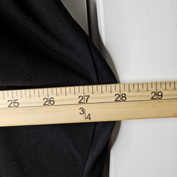 Susan Graver 3X Black Open Front Cardigan Flowy Drape Stretch Liquid Knit - Picture 11 of 13